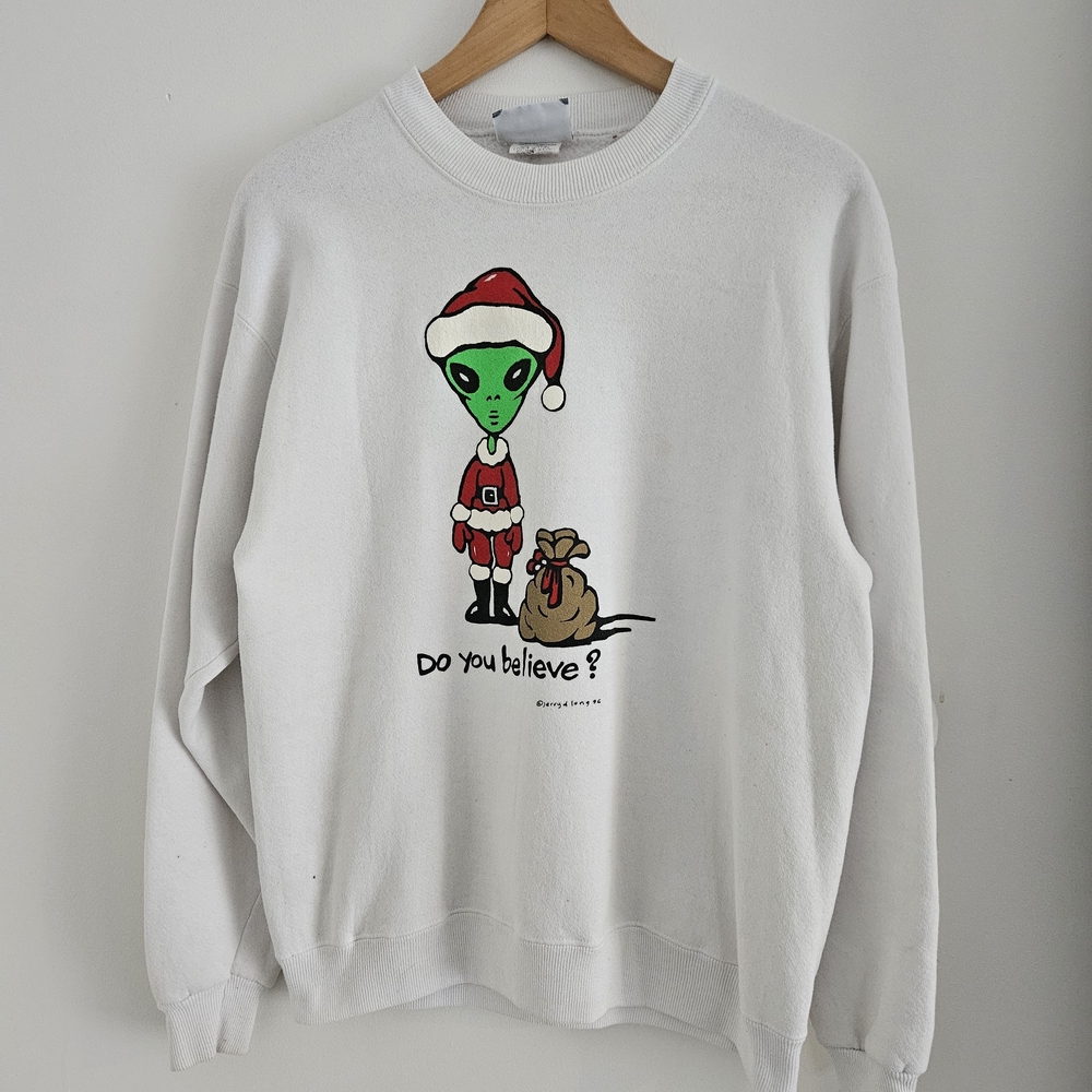 Lee Heavyweight White Sweatshirt